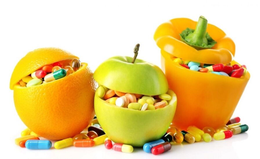 维生素在蔬菜和水果中的效力